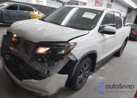 2019 Honda Ridgeline Sport из США, поврежденный, VIN 5FPYK2F19KB005184